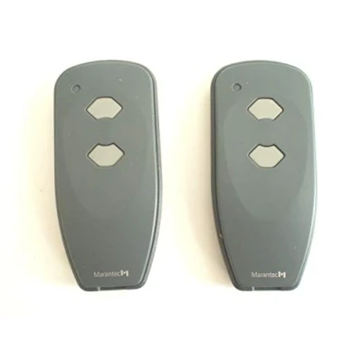 Afbeelding van 2 x Marantec Digital 382 Mini handzender 433 MHz * opvolger digitaal 302 draadloze zender afstandsbediening garagedeuropener 122421