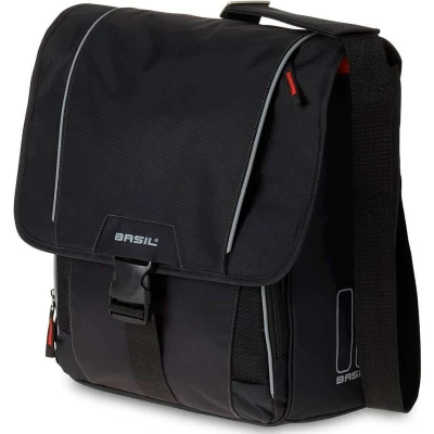 Afbeelding van Basil fietstas sport design commuter bag 18 liter Zwart