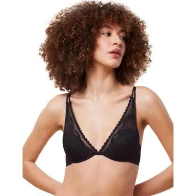 Afbeelding van Triumph Hypnotic Spotlight Triangel BH, Dames, Maat: 80B, Black