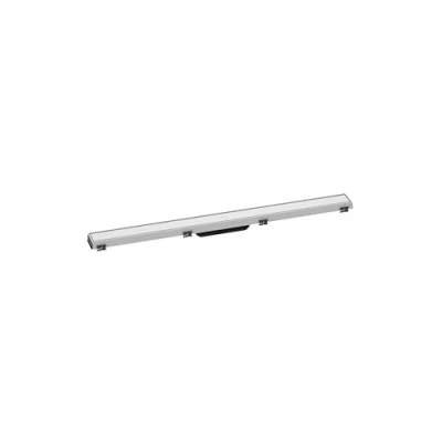 Afbeelding van hansgrohe RainDrain Match 900 56040700 Douchegoot met in hoogte verstelbaar frame, matwit