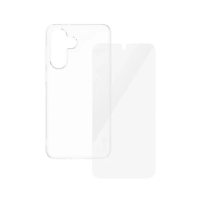 Afbeelding van CARE by PanzerGlass Fashion Backcover XR + Ultra Wide Fit Screenprotector incl. applicator voor de Samsung Galaxy A56 Transparant