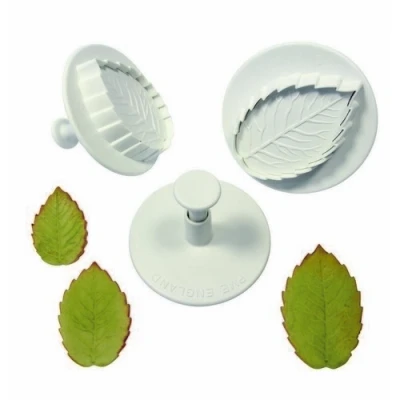 Afbeelding van PME Plunger Cutter Rozenblad Groot set/3