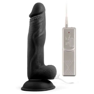 Afbeelding van Realistische Dildo VSCNOVELTY Zwart 20 cm