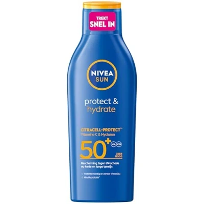 Afbeelding van NIVEA Sun Protect &amp; Hydrate SPF50+ Zonnemelk 200ml