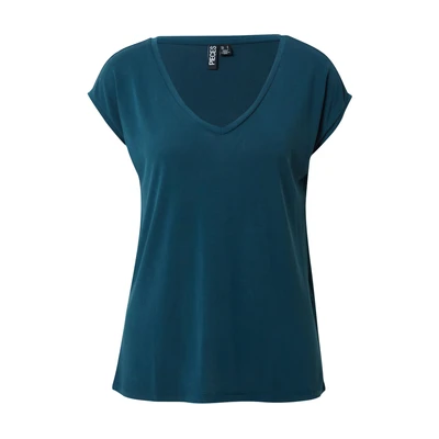 Afbeelding van PIECES Dames Pckamala Tee Noos Bc Top, reflecterende vijver, XS