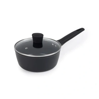 Afbeelding van Russell Hobbs RH03260EU7 Verde Thermocollar 20 cm Saucepan With Lid Healthy Ceramic Non Stick Coating, PFAS Free, Recycled Aluminium Body, Induction Cooking Pot, Temperature Indicator Cookware