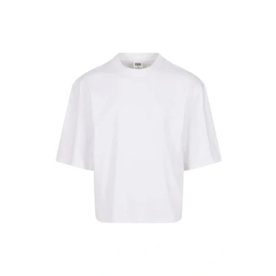 Afbeelding van Urban Classics Cropped Tshirt basic, Heren, Maat: 4XL, White