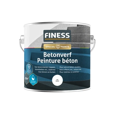 Afbeelding van Finess betonverf 750 ml, wit