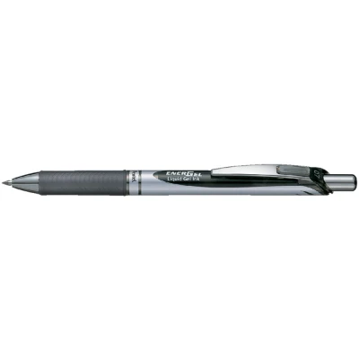 Afbeelding van Gelschrijver Pentel Energel BL77 zwart 0.4mm