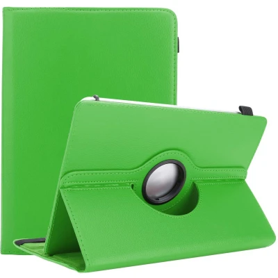 Afbeelding van Cadorabo Tablet Hoesje geschikt voor Lenovo Tab M10 (10.1 inch) TB X505F in LICHT GROEN 360 graden beschermhoes van imitatieleer met standfunctie en elastische band