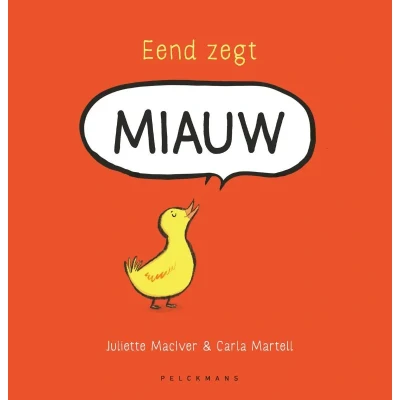 Afbeelding van Eend zegt miauw