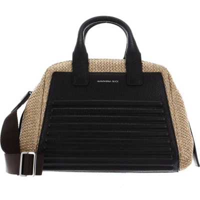 Afbeelding van MANDARINA DUCK Handtas Schoudertas I Con Summer Tote Mole Bruine