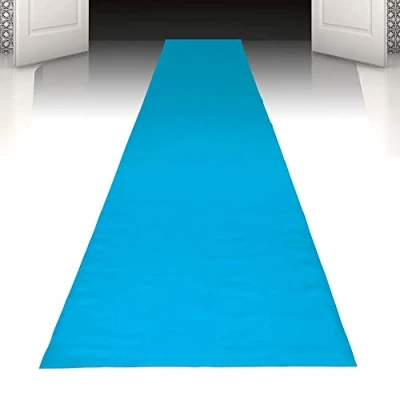 Afbeelding van Boland Loper babyblauw Blauw Pastel