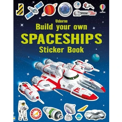 Afbeelding van Build Your Own Spaceships Sticker Book