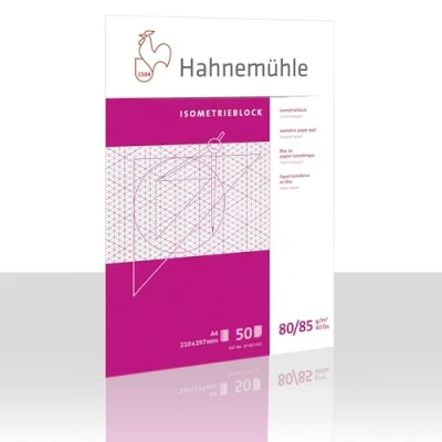 Afbeelding van Hahnemühle FineArt 10662642 Isometrieblok A4 Papier