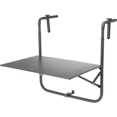 Afbeelding van Balkontafel mat donker grijs 43 x 60 cm