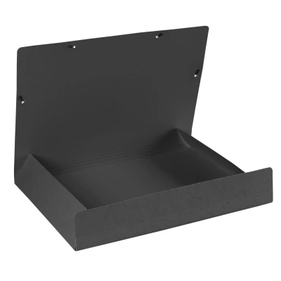 Afbeelding van Exacompta 59651E Verzamelmap (elastiek, 3 kleppen, Manilla karton 600 g/m², voor DIN A2, 62 x 44 cm), 1 stuk, zwart