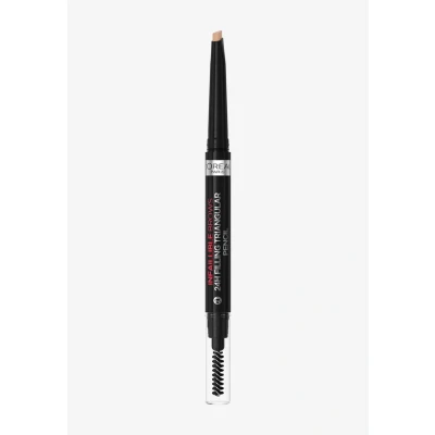 Afbeelding van 1+1 gratis: L&#039;Oréal 24H Brow Filling Triangular Pencil 7.0 Blonde 1 ml