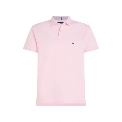 Afbeelding van Tommy Hilfiger 1985 SLIM Poloshirt, Heren, Maat: XL, Light pink