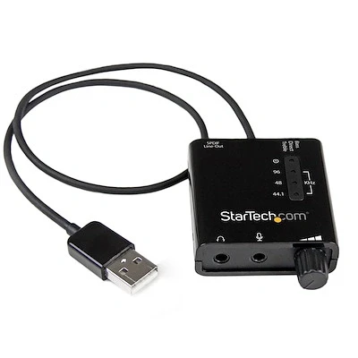 Afbeelding van StarTech.com USB stereoaudioadapter externe geluidskaart met SPDIF digitale audio