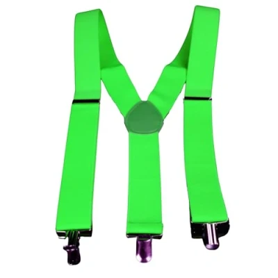 Afbeelding van UV FLOOR Neon bandjes verstelbaar premium kwaliteit fluorescerend accessoire feest kostuum neongroen