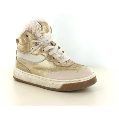 Afbeelding van Cliq! Meisjes hoge sneaker Goud Maat 25