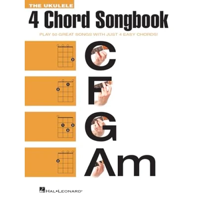 Afbeelding van The ukulele 4 chord songbook ukulele: Play 50 Great Songs With Just Easy Chords!