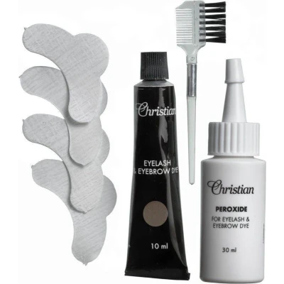 Afbeelding van Christian Faye Eyebrow/eyelash dye brown/black 1 stuks