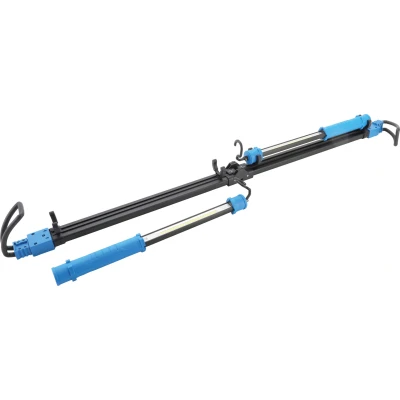 Afbeelding van BGS COB LED motorkaplamp met accu &amp; expanderhouder 2 Werk handlampen