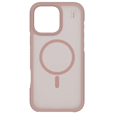 Afbeelding van Apple iPhone 16 Pro MagSafe Hoesje Gerecycled kunststof iDeal of Sweden Hardcase/Backcover Roze Telefoonhoesje Shockproof/Valbescherming