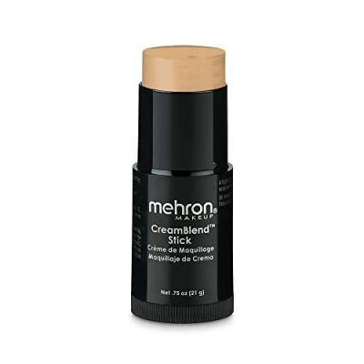 Afbeelding van Mehron make up CreamBlend Stick Gezichtsbeschildering, lichaamsbeschildering en foundation Lichaamsverf stift (Ivoor Bisque)