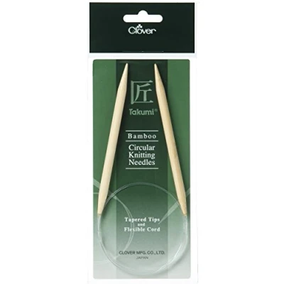 Afbeelding van Clover 3937 rondbreinaald bamboe Takumi 80 cm, 9 mm