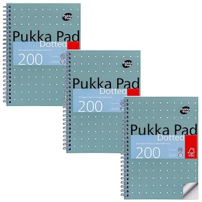 Afbeelding van Pukka Pads A5 Metallic Jotta Notepad Dotted