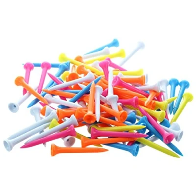 Afbeelding van Lanko 100 PCs Golf Tees 54 mm Plastic Gemengde Kleur