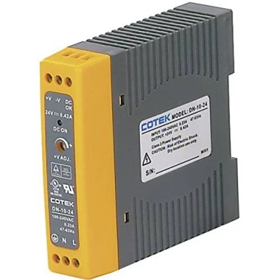 Afbeelding van Cotek DN 10 15 DIN rail netvoeding V/DC 0.67 A W Aantal uitgangen: 1 x Inhoud: stuk(s)