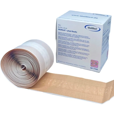Afbeelding van Pleister op rol 8cm x 5 m MaiMed Plast Elastic