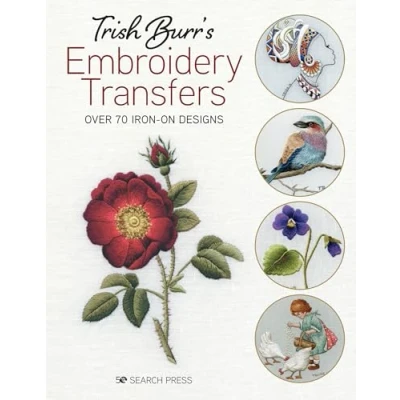 Afbeelding van Trish Burr’s Embroidery Transfers: Over 70 Iron on Designs