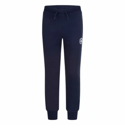 Afbeelding van Converse Signature Chuck Patch Unisex Trainingsbroek voor kinderen, Maat: 128/132, Obsidian/white