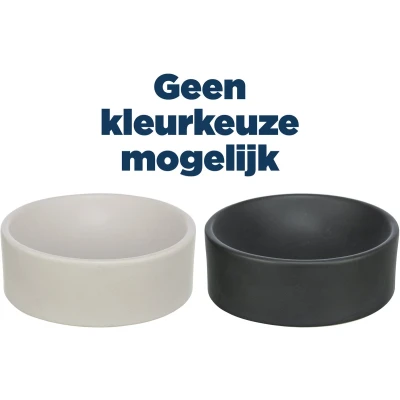 Afbeelding van Trixie voerbak kat keramiek assorti 12 cm 150 ml