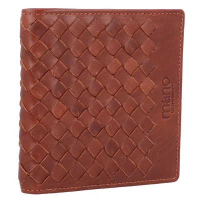 Afbeelding van mano DON LUCA Portemonnee, Heren, Maat: One Size, Cognac