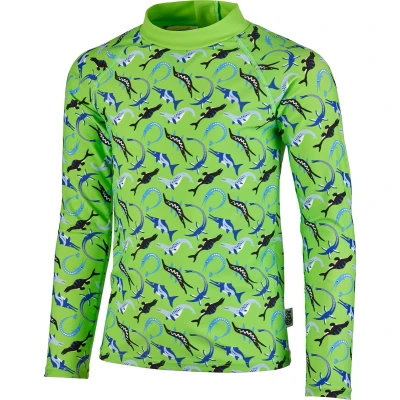 Afbeelding van BECO ocean dinos rashguard suit voor kinderen groen maat 104 110