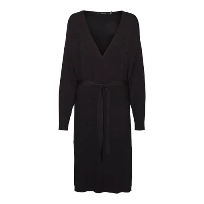 Afbeelding van VERO MODA CURVE jurk VMHOLLYREM zwart