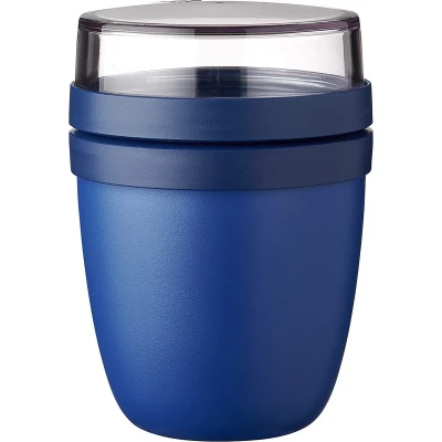 Afbeelding van Mepal Ellipse Mini Lunchpot 420 Ml Vivid Blue Blauw Lunchboxen &amp; Bekers