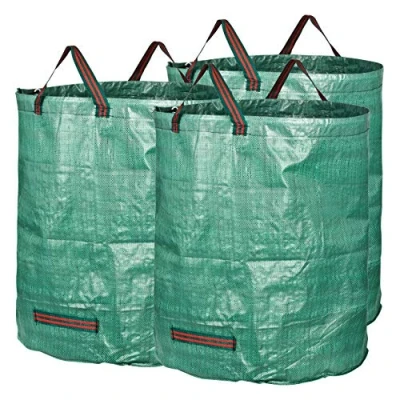 Afbeelding van GardenMate 3X Tuinzakken 272L van stevig polypropyleenweefsel (PP) 150g/m2