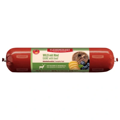 Afbeelding van Fleischeslust Classic 6 x 800 g Wild met rundvlees aardappel &amp; bosbes