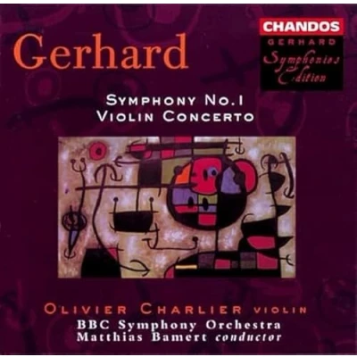 Afbeelding van Olivier Charlier, BBC Symphony Orchestra, Matthias Bamert Gerhard: No. 1 (CD)