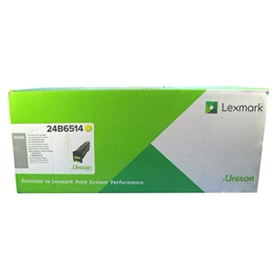 Afbeelding van Lexmark 24B6514 Toner Geel Hoge capaciteit