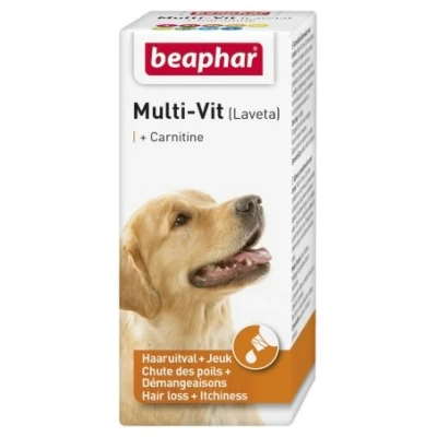 Afbeelding van Beaphar Multi Vit Laveta + Carnitine Hond 20 ML (11805)