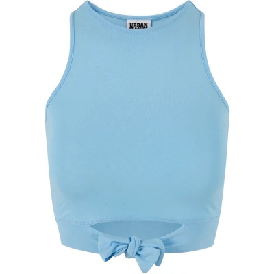 Afbeelding van Urban Classics KNOT Top, Dames, Maat: Large, Balticblue