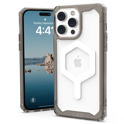 Afbeelding van Apple iPhone 14 Pro Max MagSafe Hoesje Kunststof UAG Hardcase/Backcover Grijs Telefoonhoesje Shockproof/Valbescherming